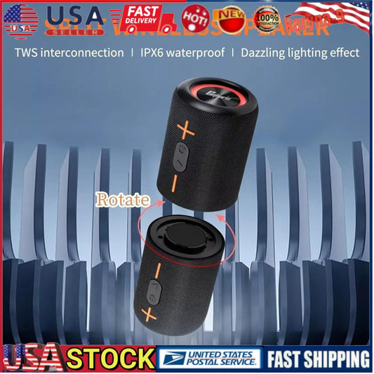 2 in 1 Portable Splittable Bluetooth Speaker Waterproof Split Wireless Speaker👍